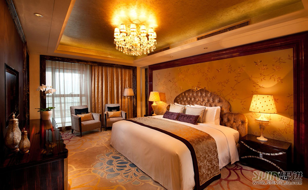 希爾頓酒店總統套房家具配置
