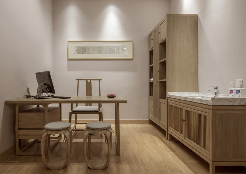 中醫(yī)桌、中醫(yī)椅、鼓凳